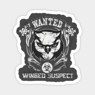 Winged Suspect Magnet