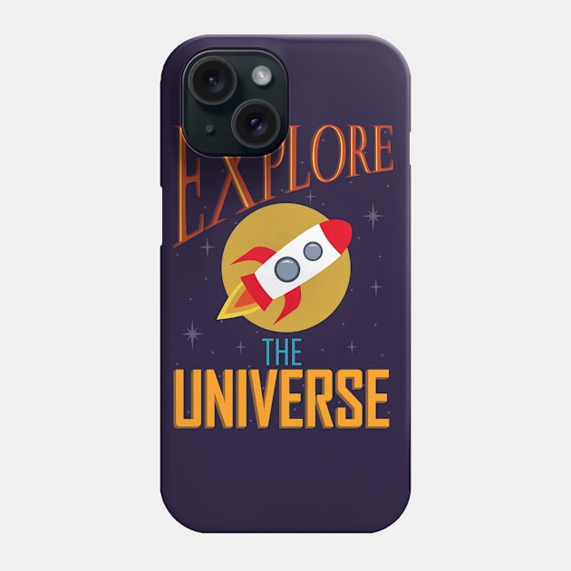 Explore the Universe Phone Case by mariasanidze