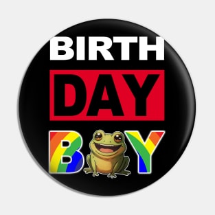 Birth Day Boy Pin