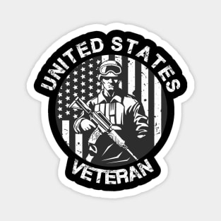 United States Veteran Magnet