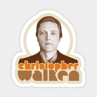 Retro Christopher Walken Sepia Tribute Magnet