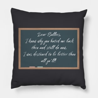 Dear Bullies Pillow