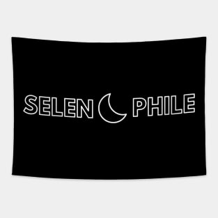 Selenophile Typography Design 1 Tapestry