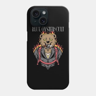 Blue oyster cult bear Phone Case