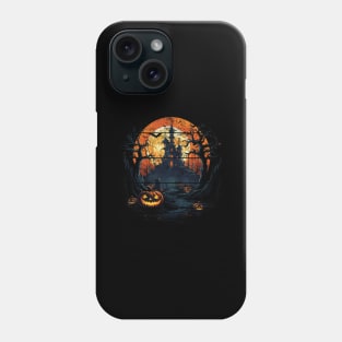 Halloween Haunted House Phone Case