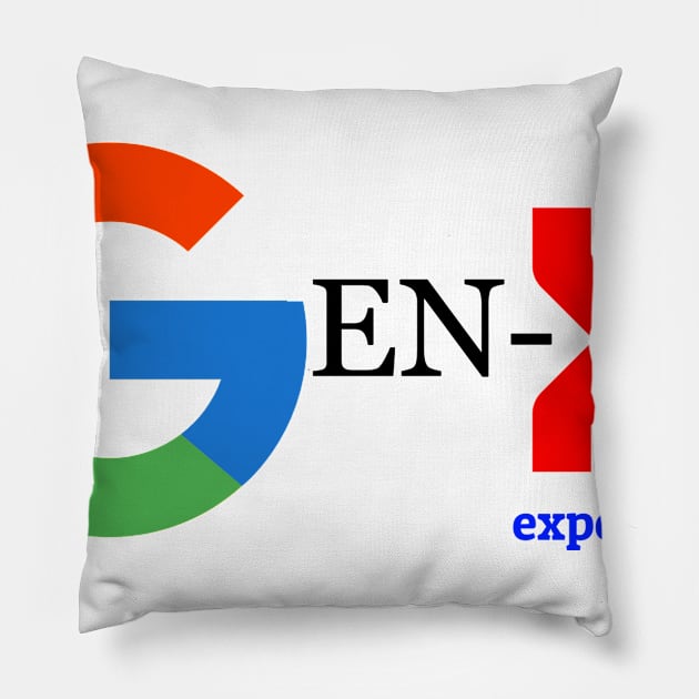 X Generation' Group of people Shop Pillow by PPWonderStore