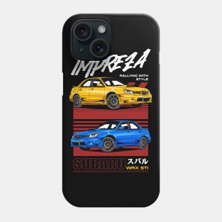 Impreza WRX Rally Car Phone Case