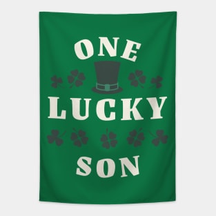 One Lucky Son St Patricks Day Tapestry