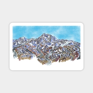 Denali Landscape Magnet