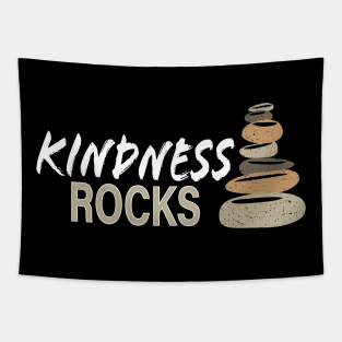 Kindness Rocks Be Kind Zen Rocks Tapestry