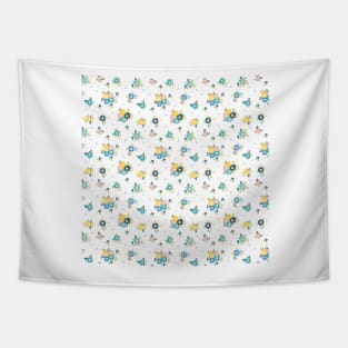 Cute flowers everywhere Tapestry