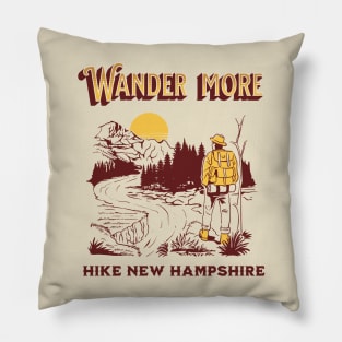 Hike New Hampshire Pillow