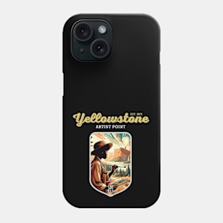 USA - NATIONAL PARK - YELLOWSTONE - Yellowstone Artists Point - 3 Phone Case