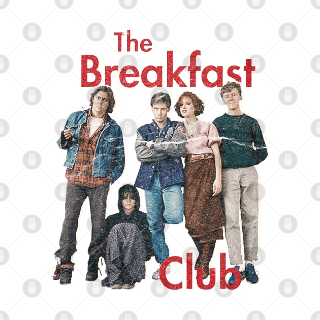 The Breakfast Club Grunge Retro 80s by Magic Topeng