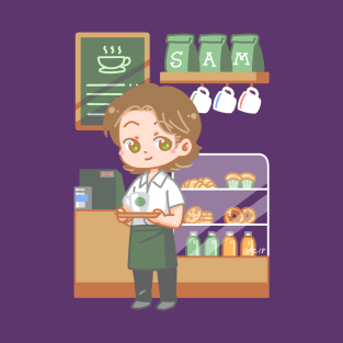 Coffe Shop Sammy T-Shirt