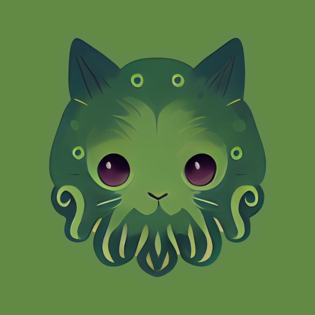 Katulu the Khaos Kryptid Kitty by Artsy Sharo