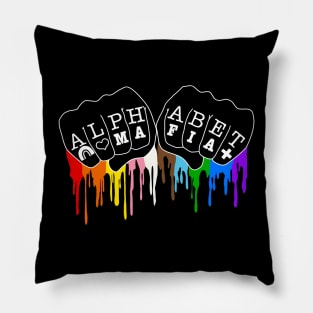 Alphabet Mafia 3 Pillow