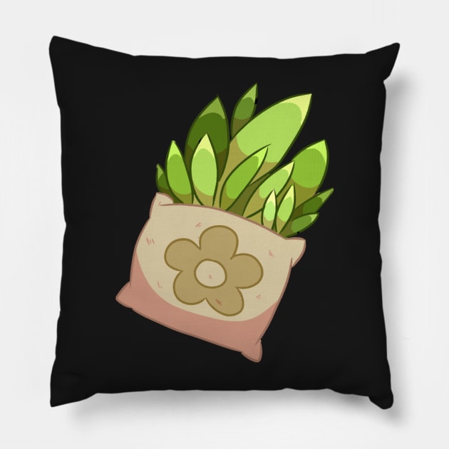 Clump Of Weeds Pillow by lindepet