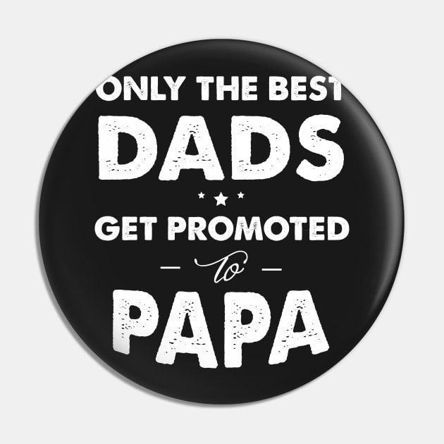 Only the best dads get promoted to papa Pin by captainmood