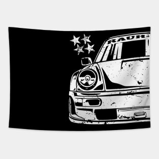 Classic 911 964 RWB JDM Race Car Tapestry