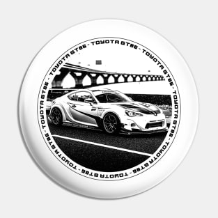 TOYOTA GT86 Black 'N White 4 Pin