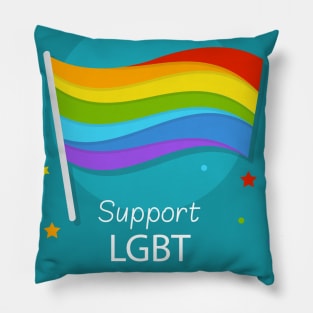 Support Lgtb Pillow