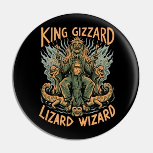 King Gizzard And The Lizard Wizard Pin