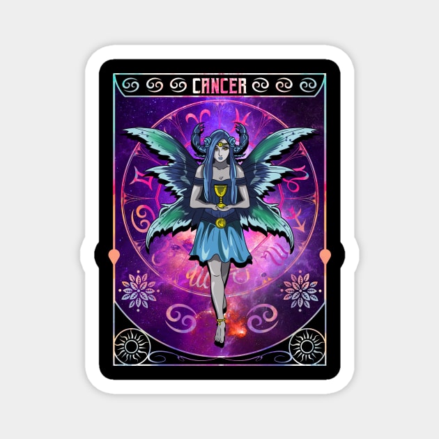 Horoscope: Cancer Fairy Magnet by EPDesignStudio