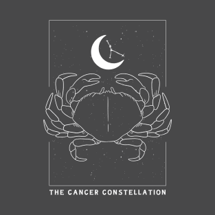 Cancer Zodiac Constellation Crab T-Shirt