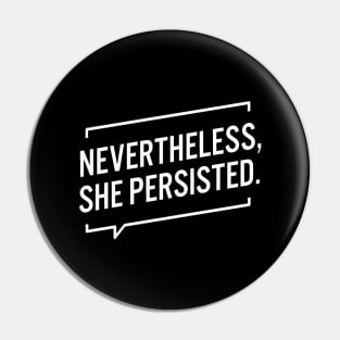 Persisted Pin