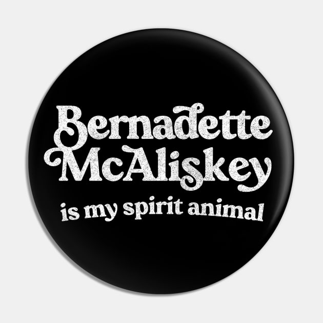 Bernadette McAliskey Is My Spirit Animal Pin by feck!