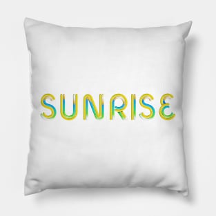 Sunrise Pillow