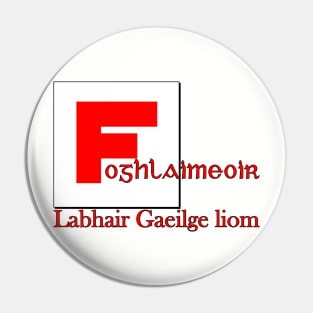 Irish (Gaeilge) Learner Pin