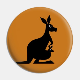 Angry Animals - Kangaroo Pin