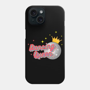 Dancing Queen with Crown Phone Case