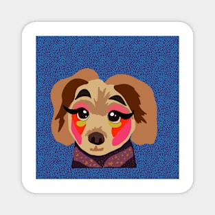 Drag queen dog Magnet