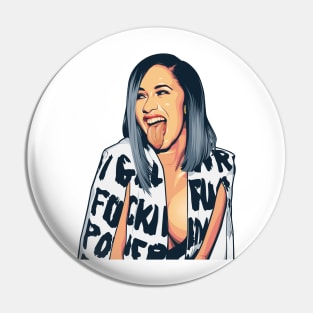 Cardi B Pin