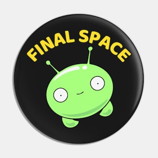 Final Space Mooncake Chookity Pok - Funny Pin
