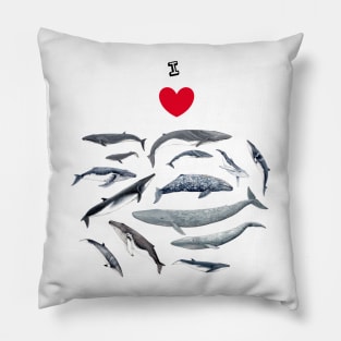 I love whales Pillow