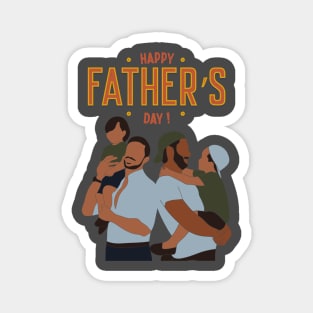 father day 3 Magnet