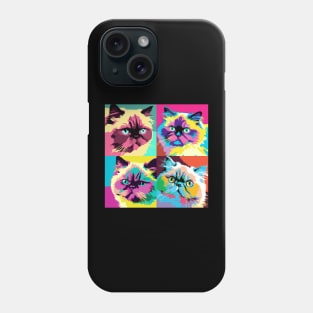 Himalayan Pop Art - Cat Lover Gift Phone Case