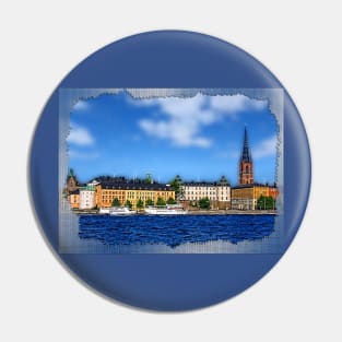 Riddarholmen islet, Stockholm, Sweden Pin