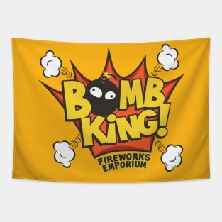 Bomb King Paladins Champion Logo Tapestry