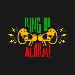 Ring Di Alarm Rasta Colors Reggae T-Shirt