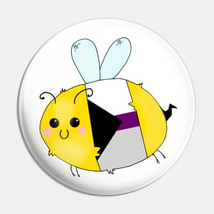 Pride Bees - Demisexual Pin