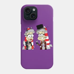 Bat Minute Returns (Sans Text) Phone Case