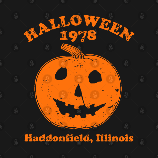 1978 Halloween Haddonfield Illinois Pumpkin by Burblues