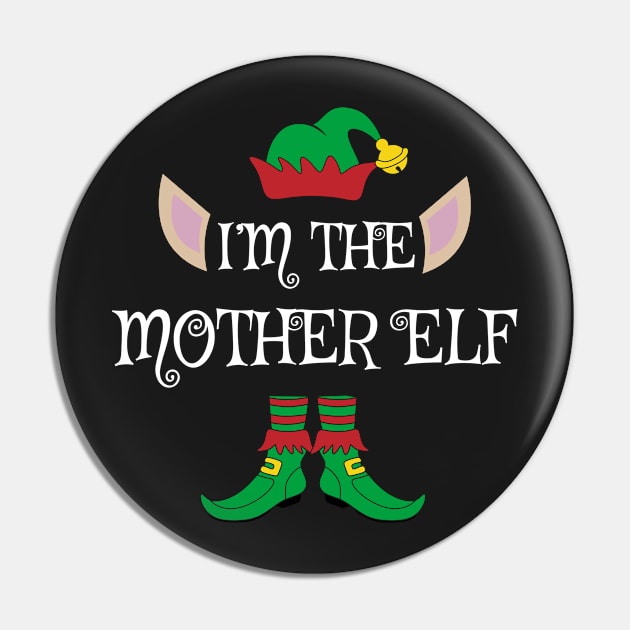 I'm The Mother Christmas Elf Pin by Meteor77