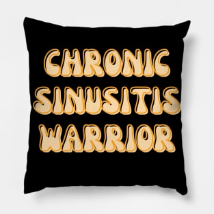 Chronic Sinusitis Warrior Pillow