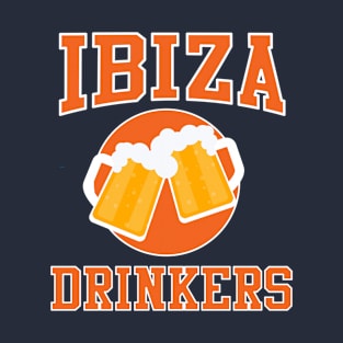 Ibiza Drinkers Cheers Beers T-Shirt